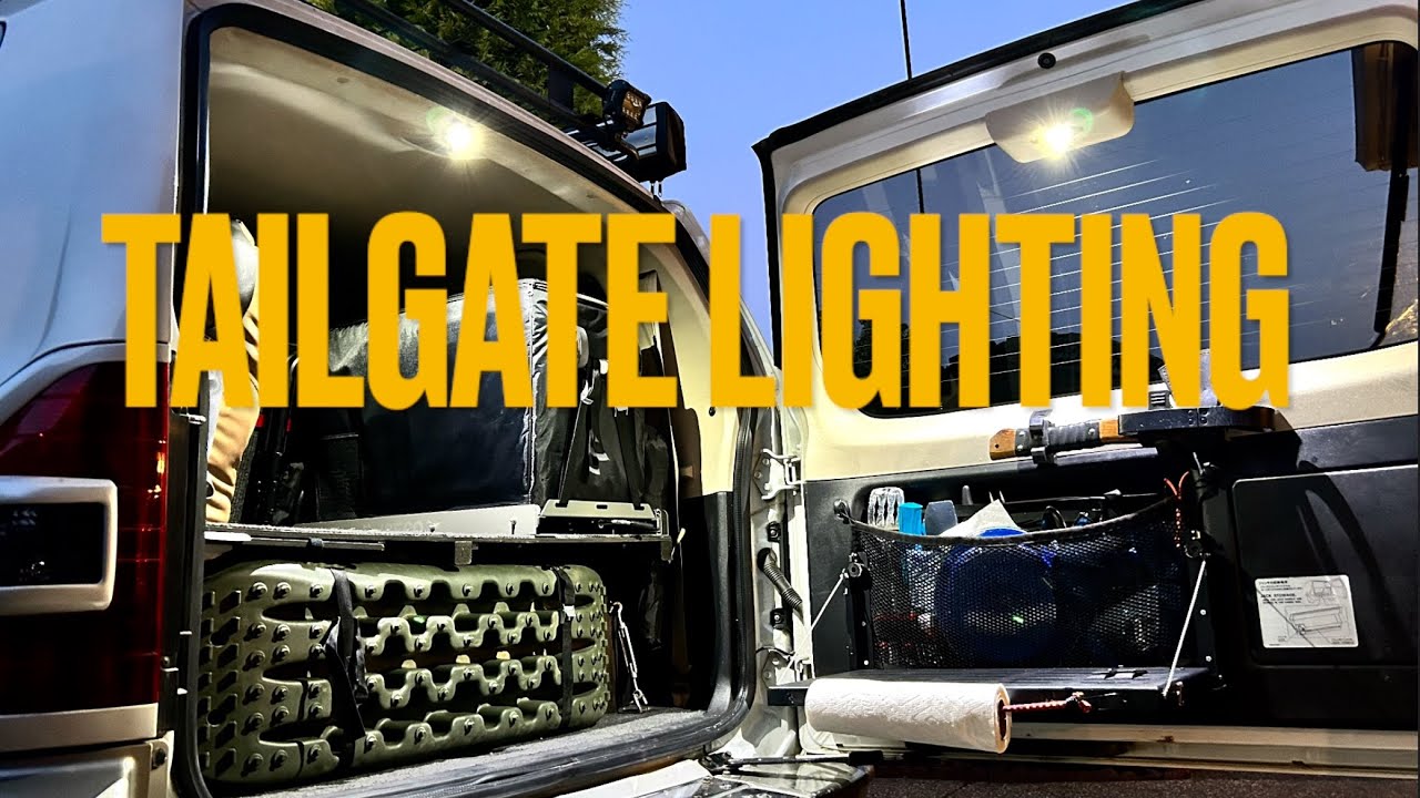Tailgate Lighting on Gen3 Montero Pajero