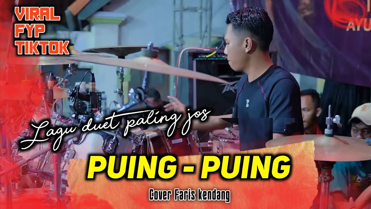Orang nyawer suara merdu😱 lagu PUING-PUING cover faris kendang