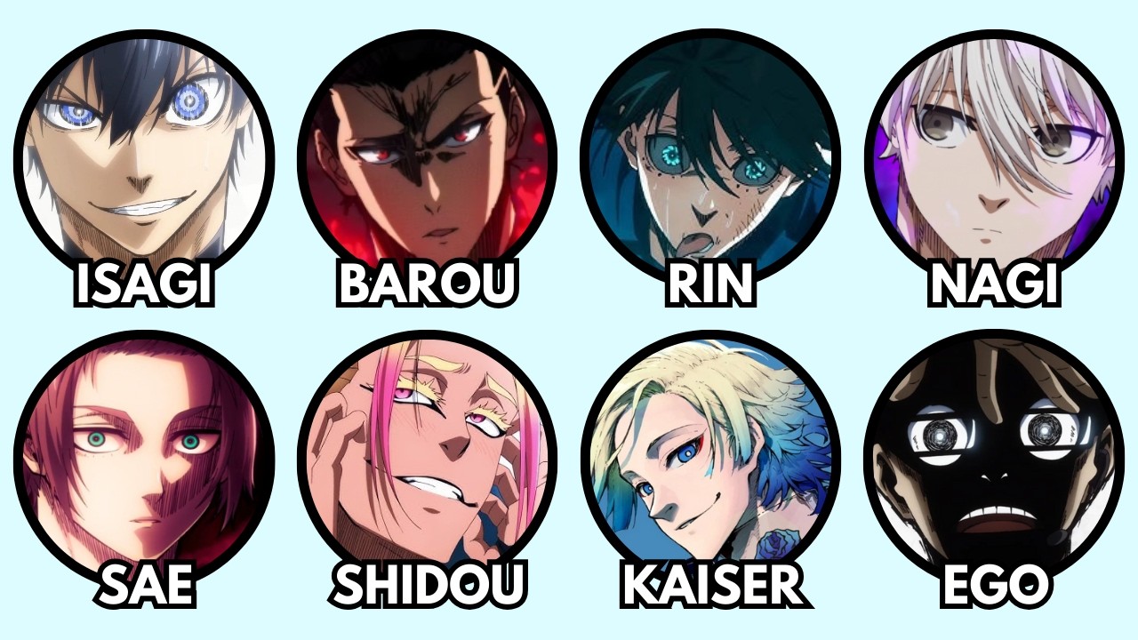 1 Minute on EVERY Blue Lock Character!