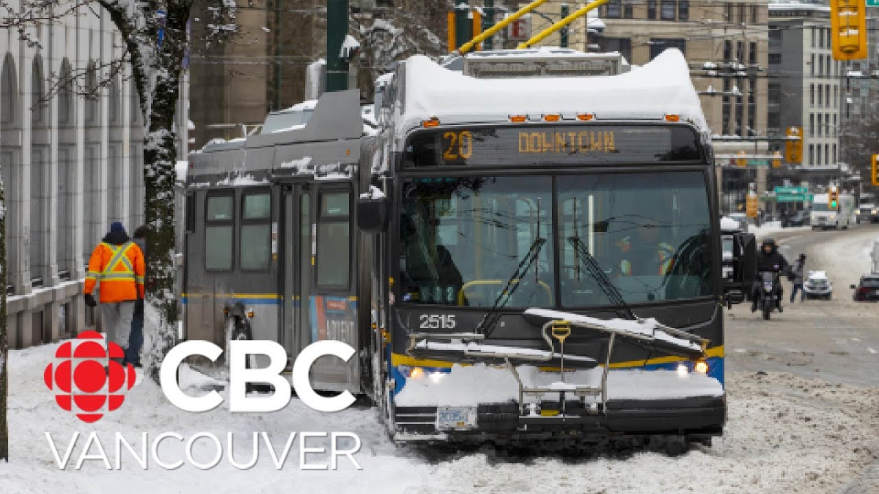 Severe weather affects transit in Metro Vancouver.