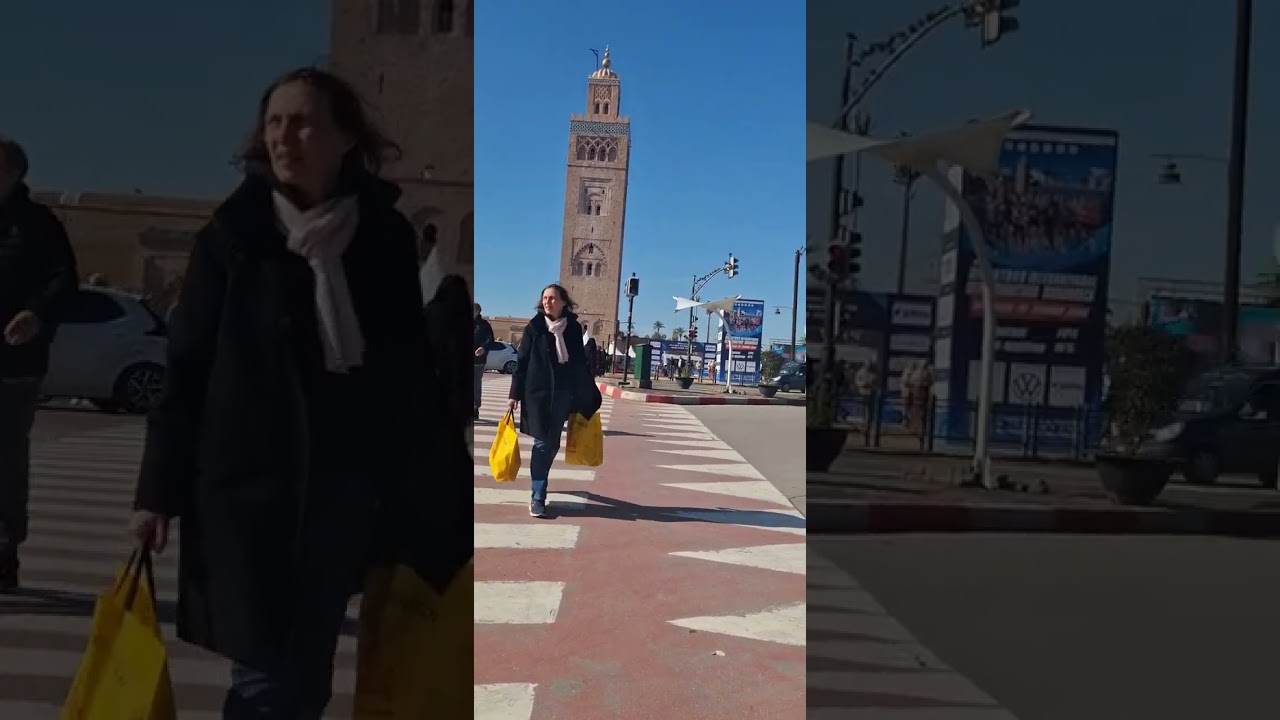 Traveling from Bengeurir to Marrakech at Morocco 