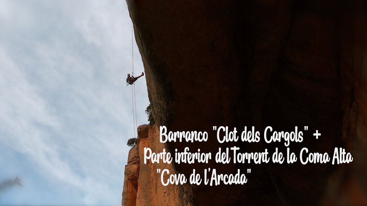 Clot dels Cargols +Parte inferior del Torrent de la Coma Alta -Cova de l’Arcada (Montserrat)