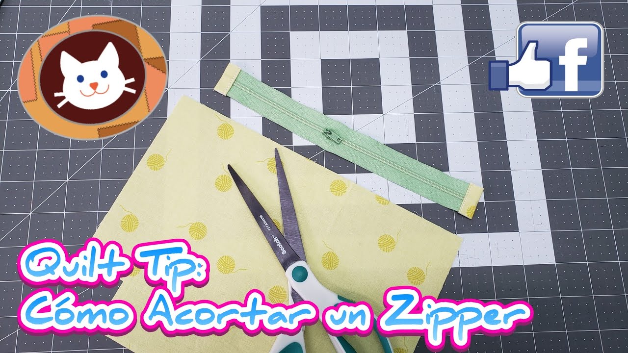 Como Acortar un Zipper y Ponerle Terminaciones