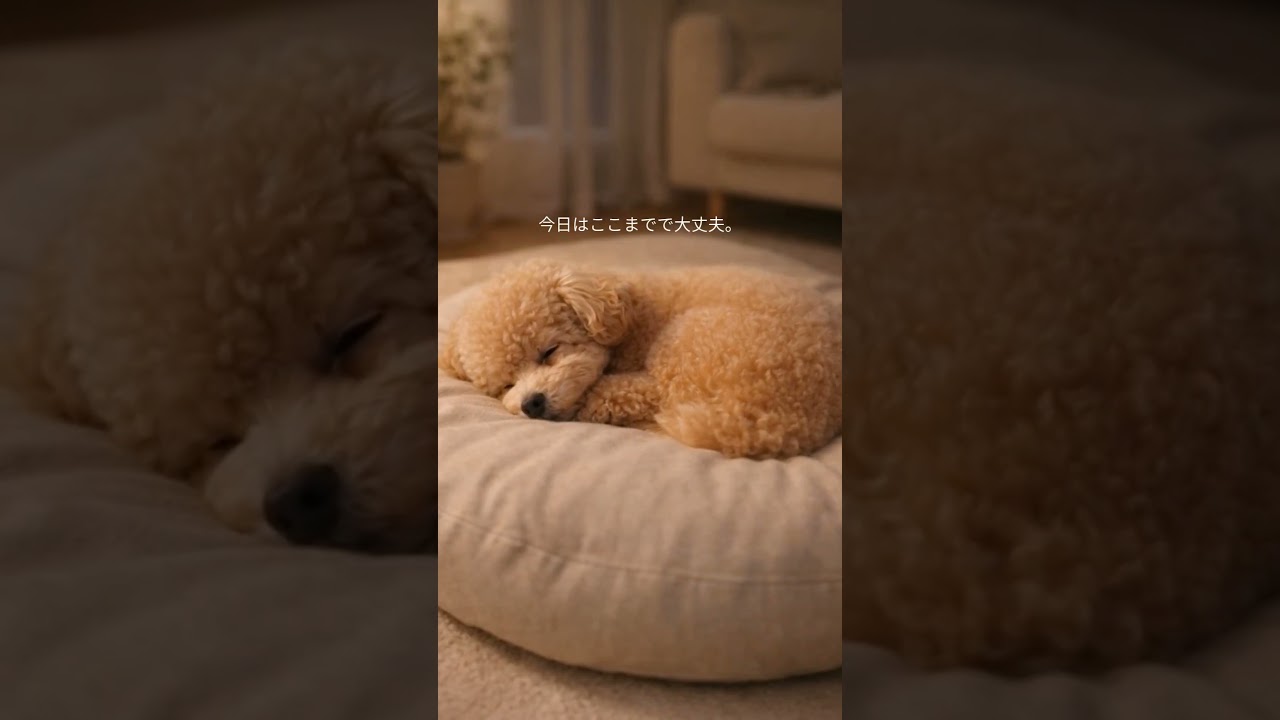 Sleeping Dog Pino 🐶🌙 | Cute Night Puppy | Relaxing 