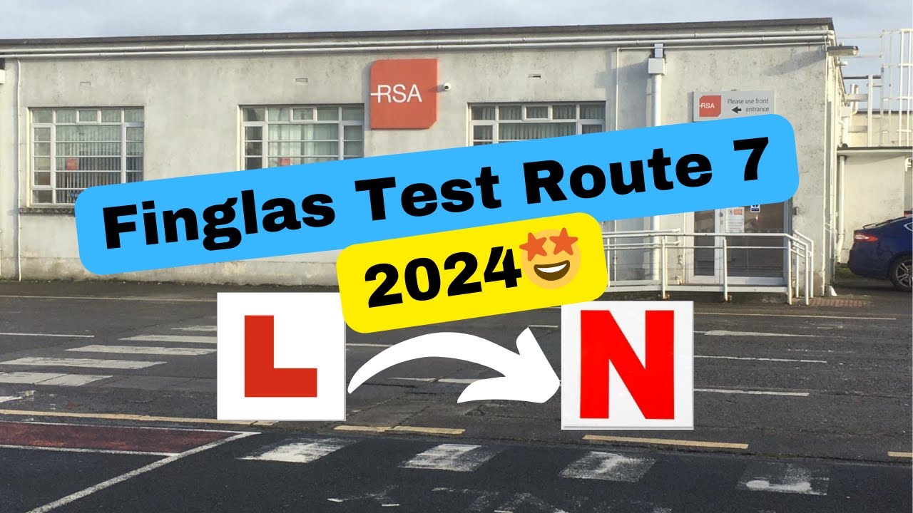 Finglas Driving Test Route 2024-Route 7
