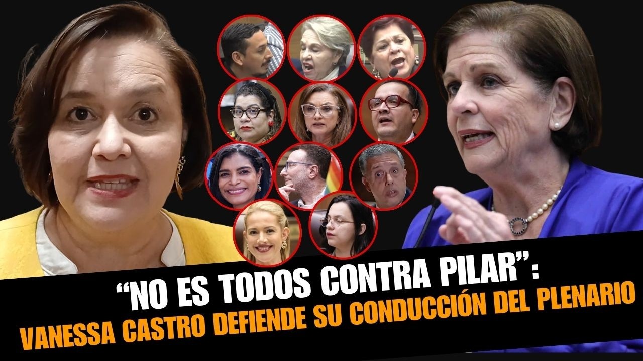 “NO ES TODOS CONTRA PILAR”: VANESSA CASTRO DEFIENDE SU CONDUCCIÓN DEL PLENARIO