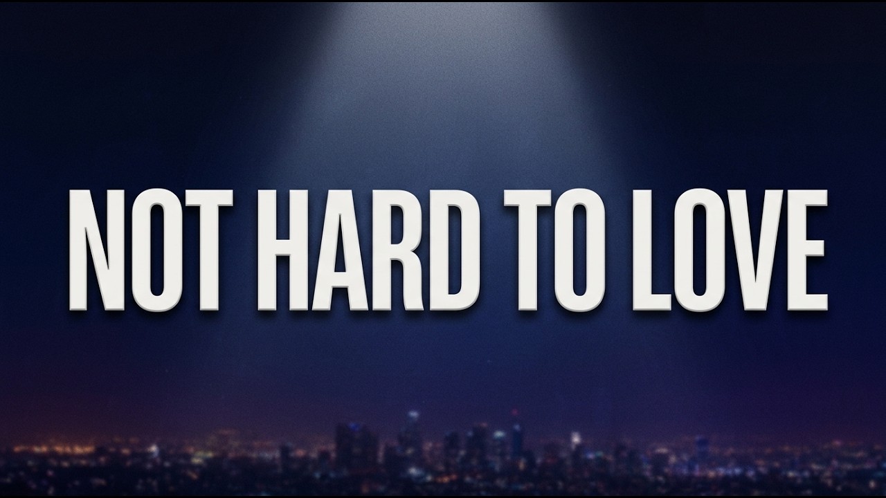 I Wasn’t Hard To Love – Emotional Pop Breakup Song (Lyrics)