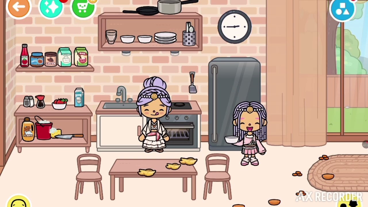 Riley akan masuk sd part 1#toca boca#