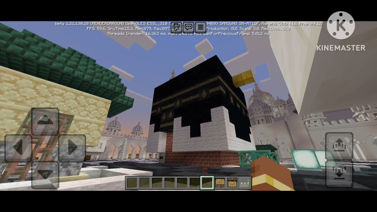 Azan mecca 1979 minecraft masjid abu dahbi uae