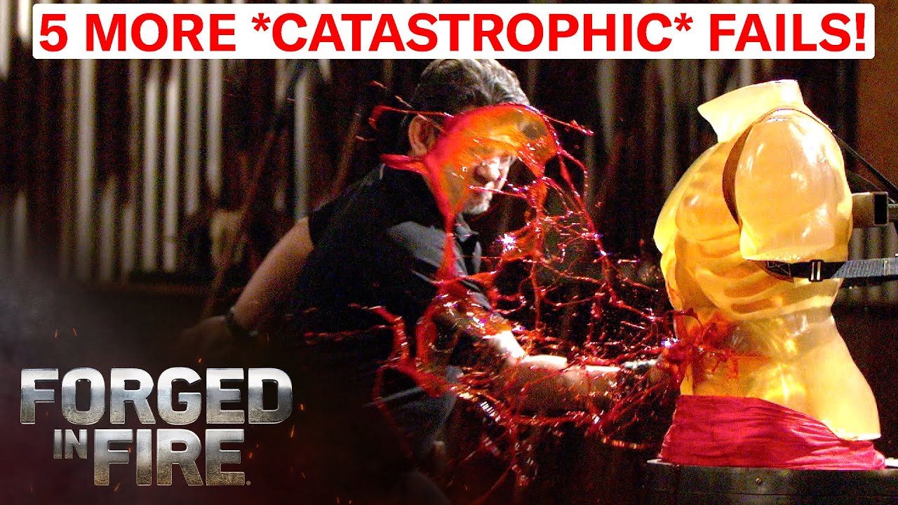 TOP 5 CATASTROPHIC WEAPON FAILURES OF ALL TIME | Forged in Fire