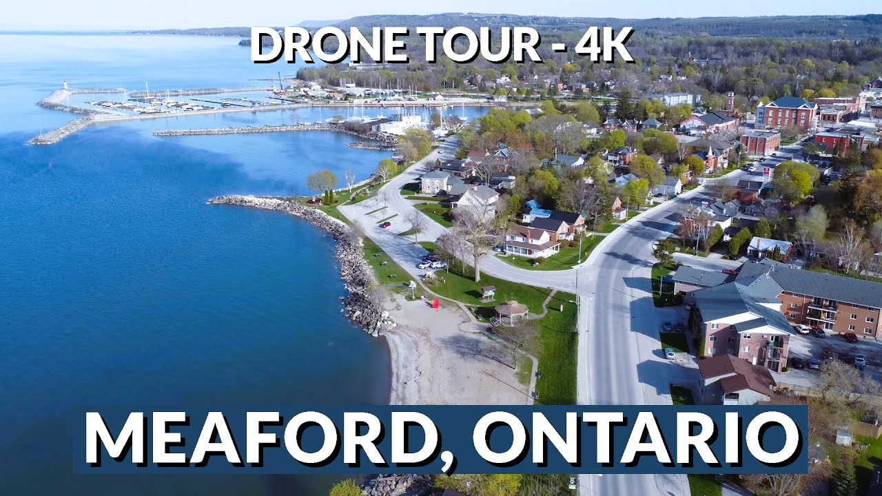 Drone Video of: Meaford, Ontario - Highlights