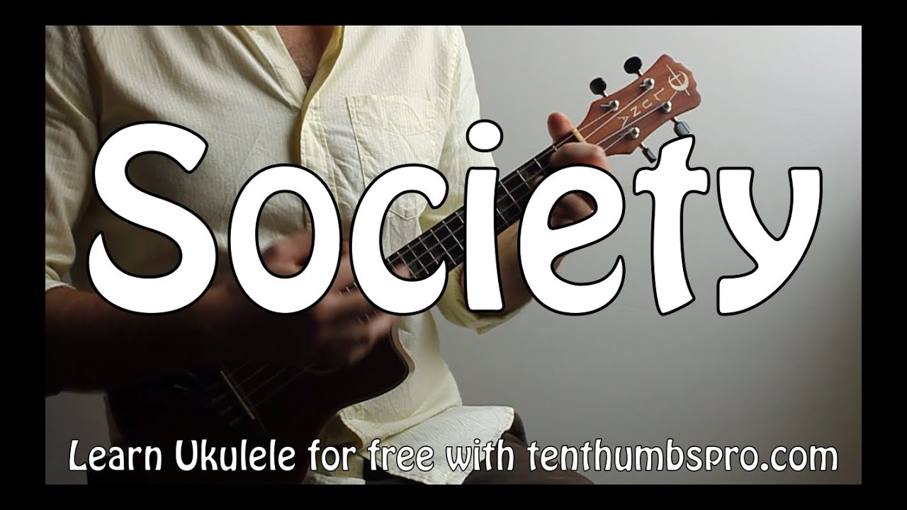 Society - Eddie Vedder - Ukulele Tutorial - Into The Wild OST - Play-a-long