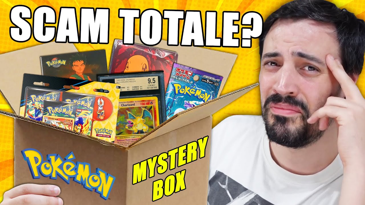 Ho Comprato una MYSTERY BOX di Carte Pokémon da 100€ ed è... UNA TRUFFA?