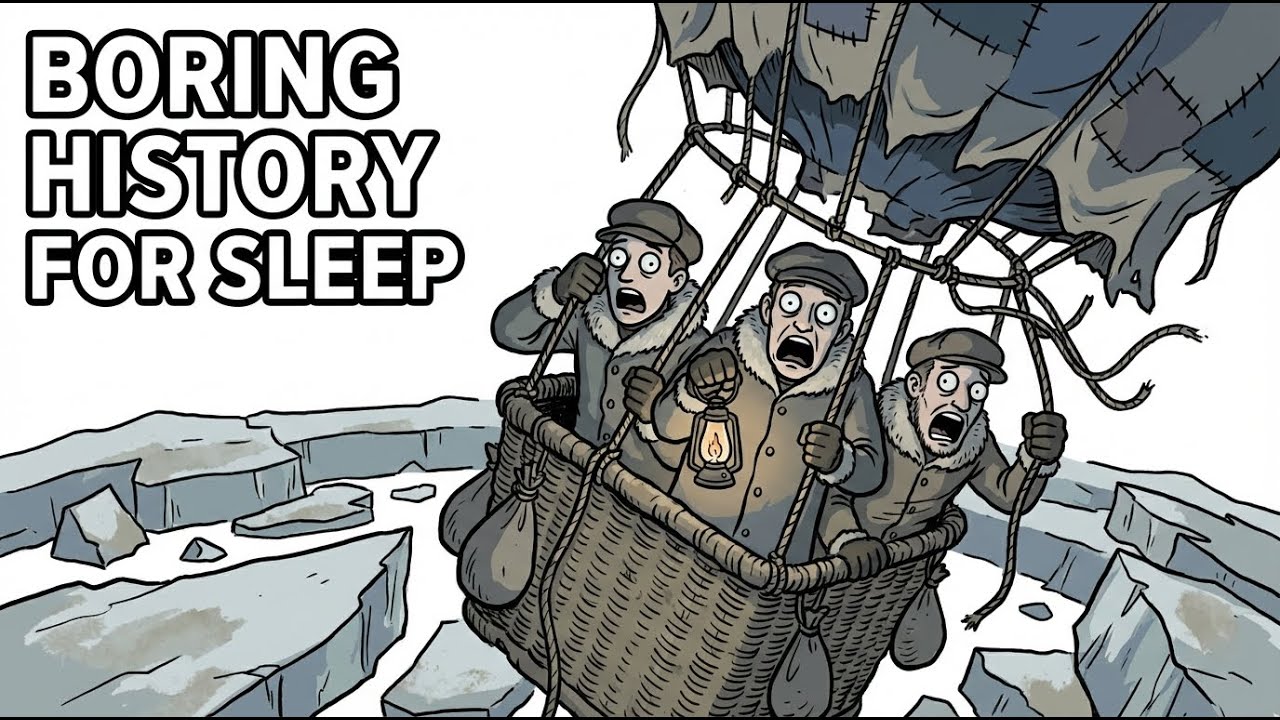 *NO ADS* The Photographs That Waited 33 Years: The Arctic Balloon Mystery | History For Sleep