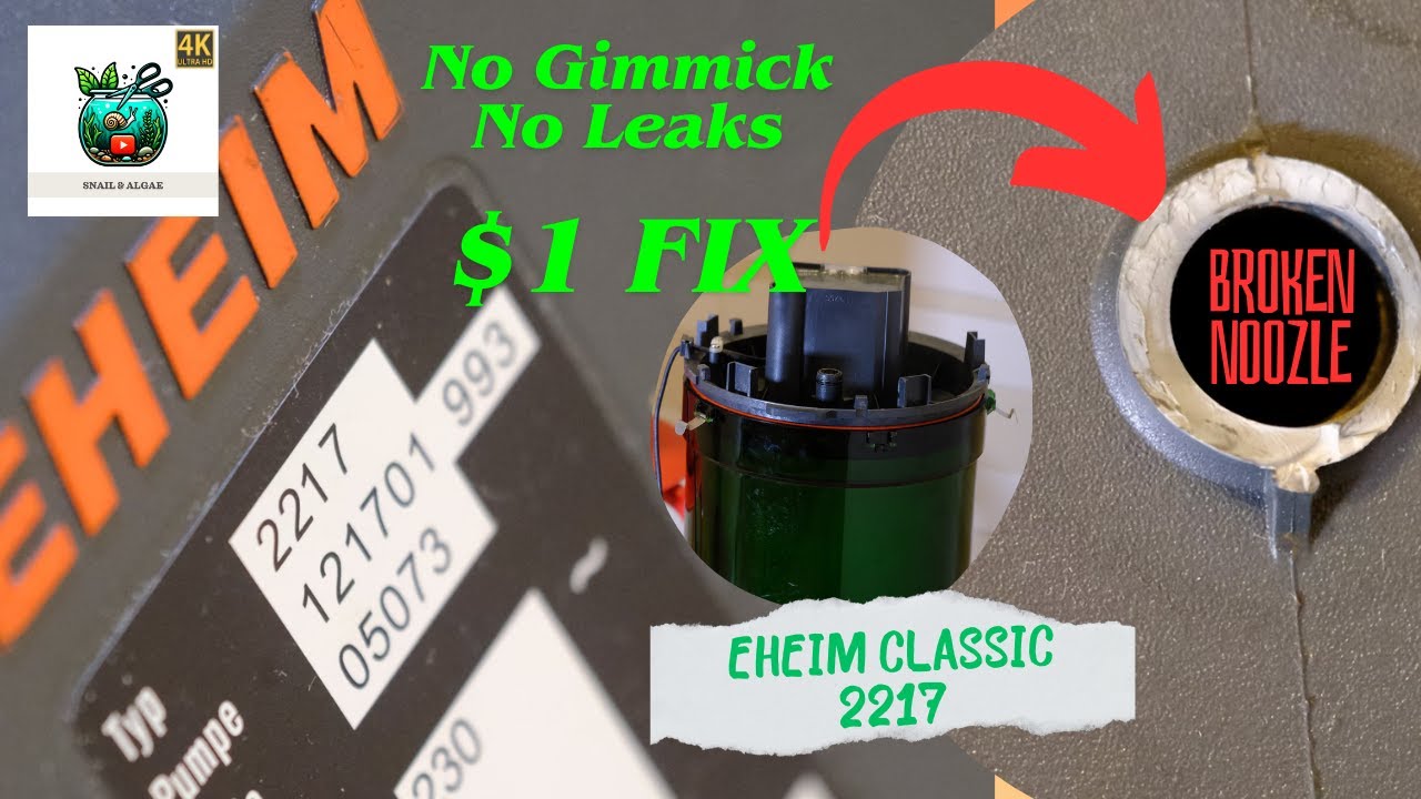 2025 Guarantee Fix | EHEIM Classic Broken Nozzle #eheim 