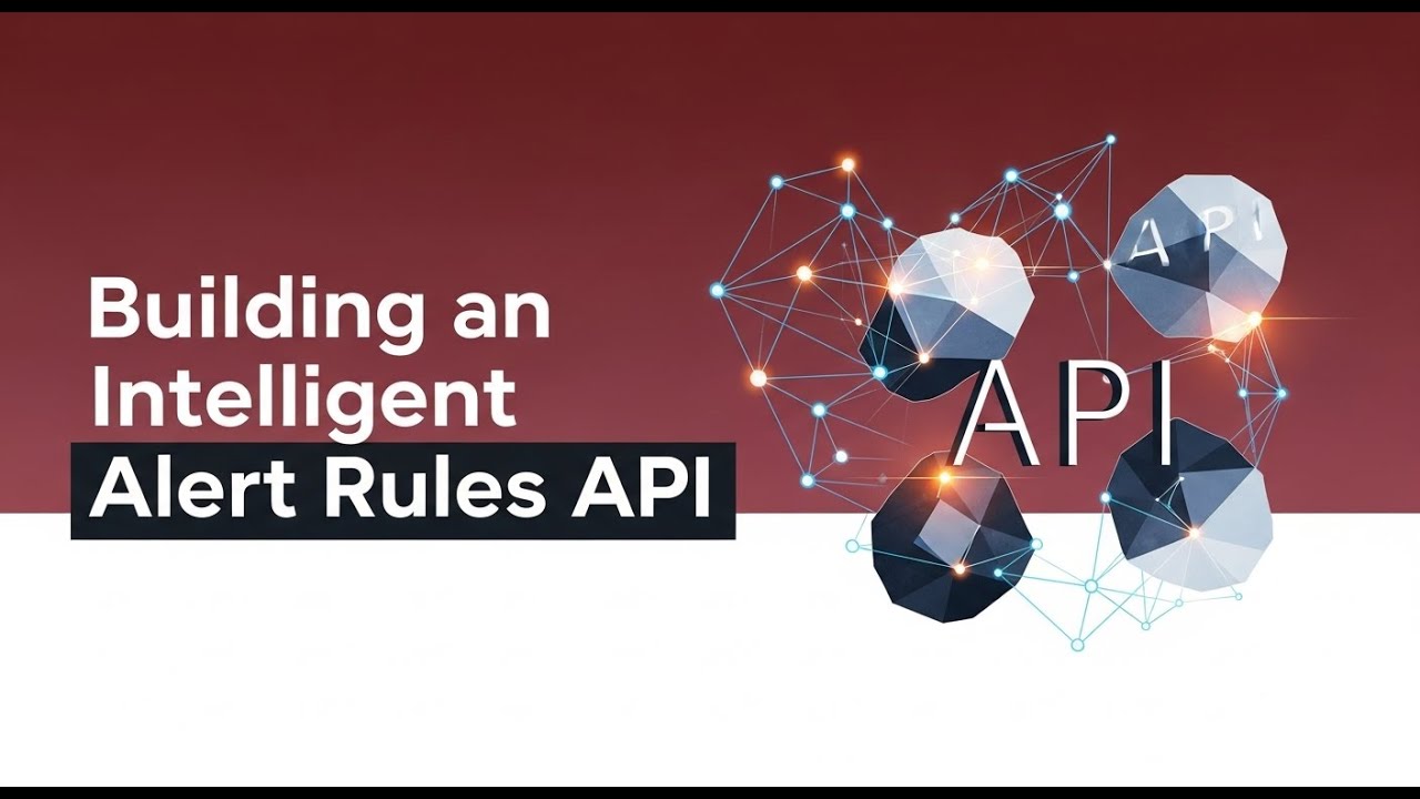 Building Smart Alert Rules API &ndash; How to Create Dynamic Alerting for Monitoring & DevOps #fullstack