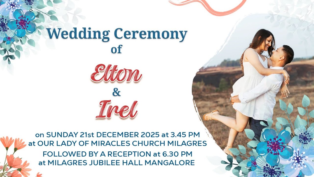 WEDDING CEREMONY OF ELTON AND IREL  |  21-12-2025 | LIVE