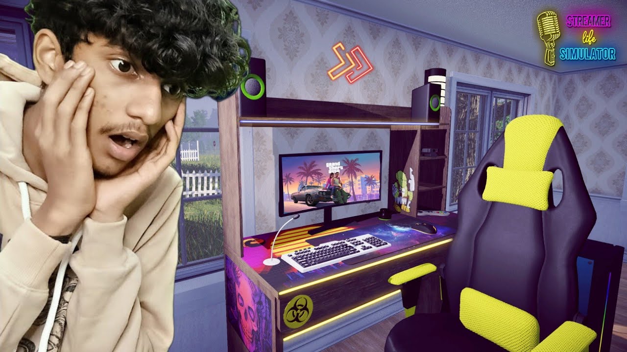 I STARTED STREAMING IN : STREAMER LIFE SIMULATOR 😂🔥 | MALAYALAM