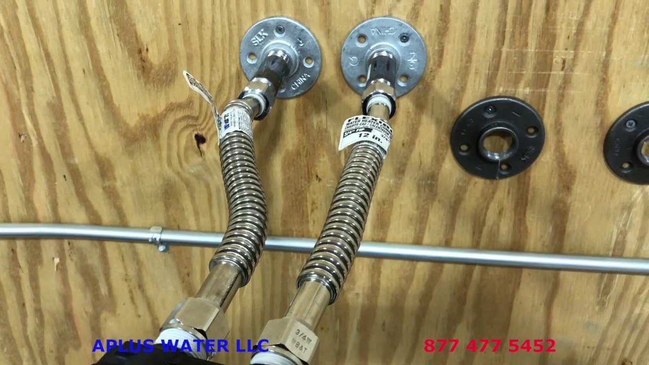 Fleck 5600 SXT Softener Installation Video  BB