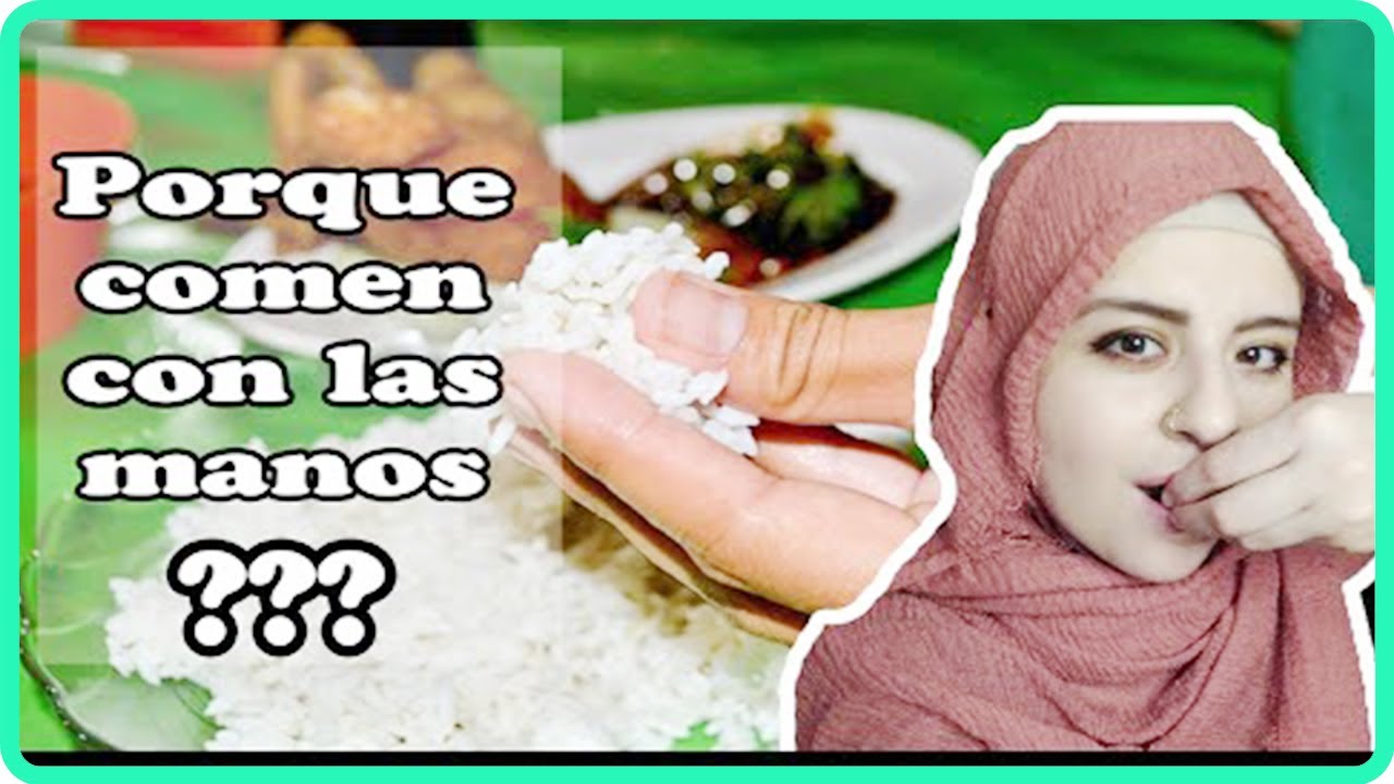COMER con las MANOS? PORQUE LO HACEN?? 🍛🤲🇮🇳