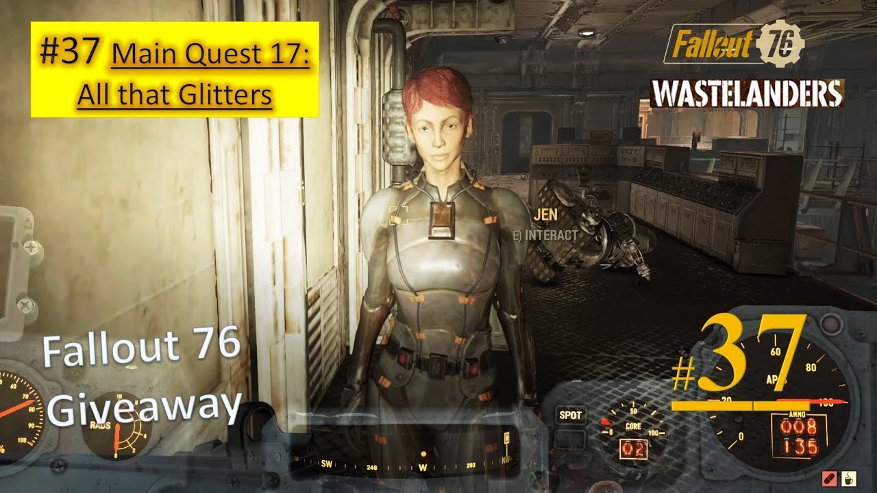 Fallout 76 Wastelanders DLC - All that Glitters | Enter Vault 79, Clear out security forces