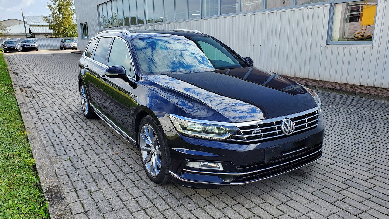 Нафаршированный Passat B8 R-Line  Проверка перед Продажей! Купили бы?
