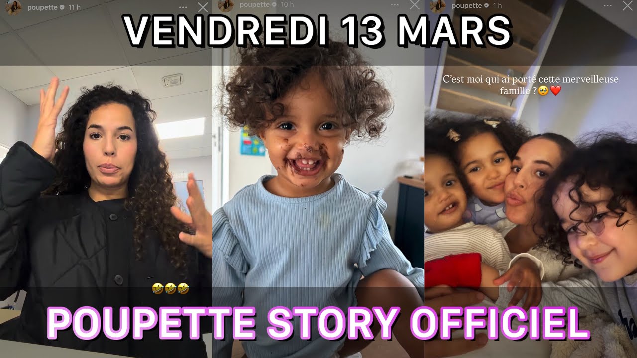 @poupeettte    POUPETTE 🌸 | STORY INSTA | 13 MARS | ENCEINTE DE JUMEAUX ?! 😱🤣🤣
