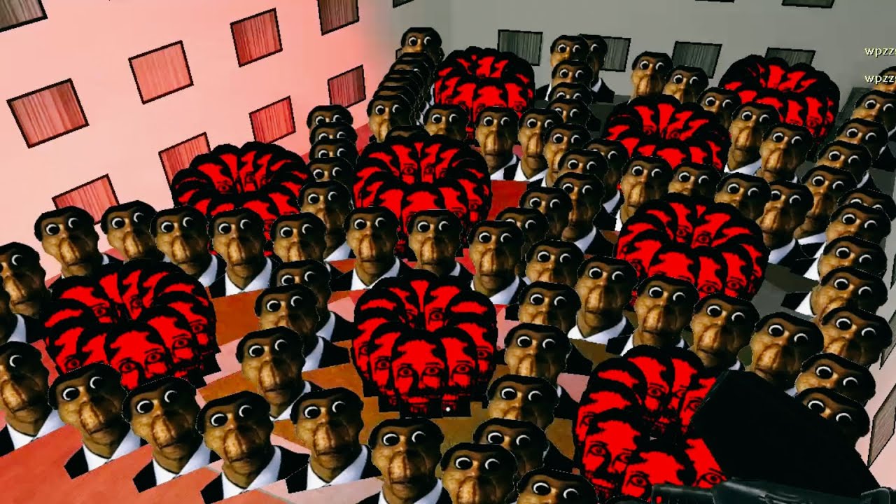 Christmas Rage Orb, Sus Ghost & Obunga Army Are Hunting Me In This Hotel - NEXTBOTS