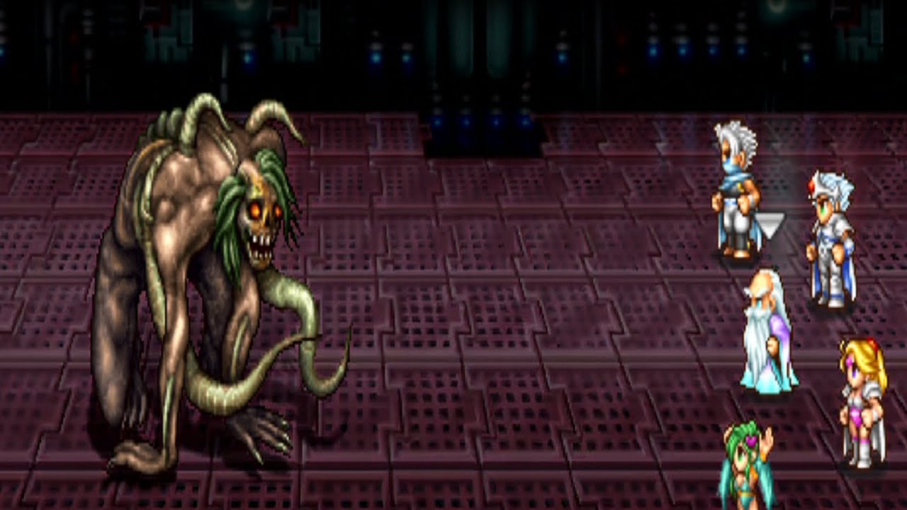 Final Fantasy IV (PSP) Boss: Elemental Fiend HD 1080p