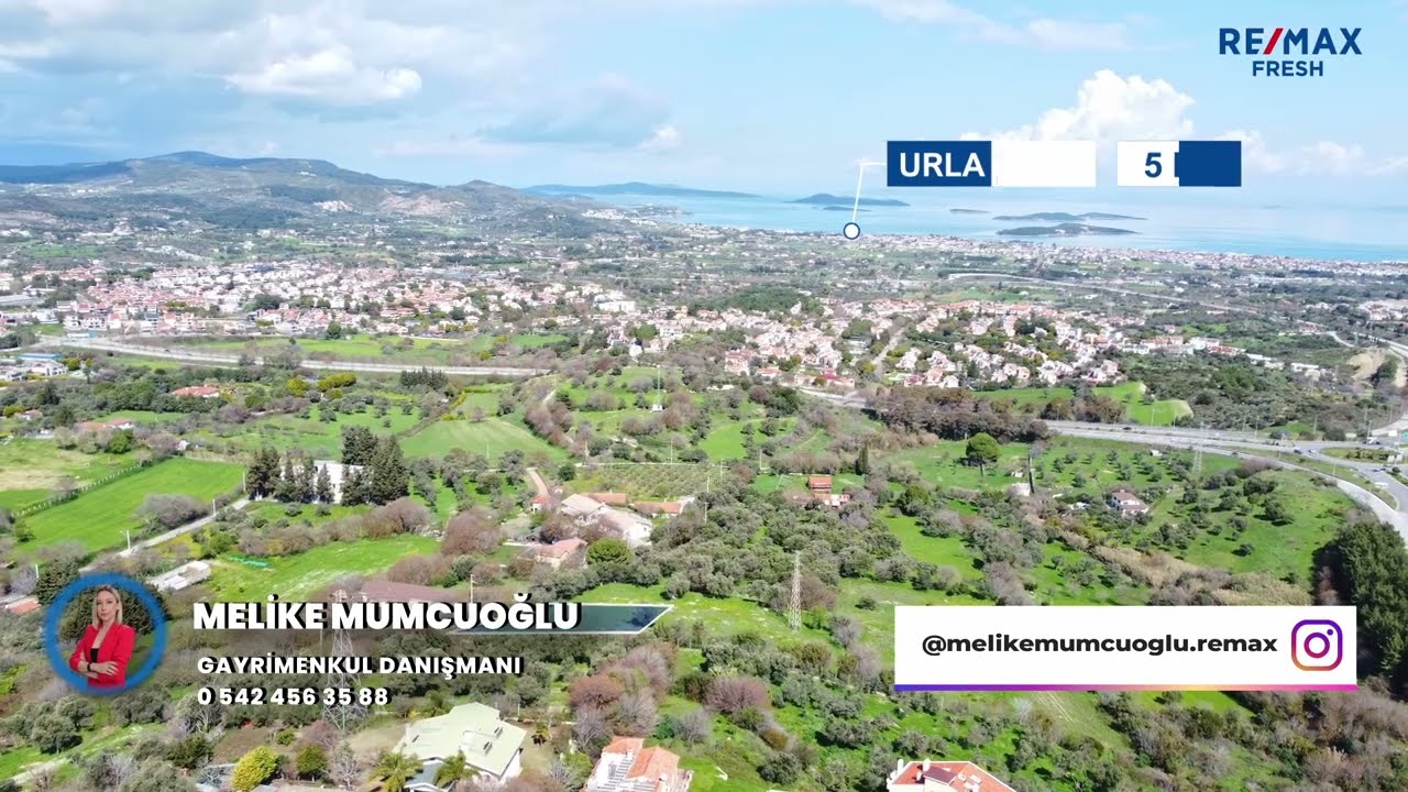 Urla Yenice Mahallesi'nde Satılık Arazi