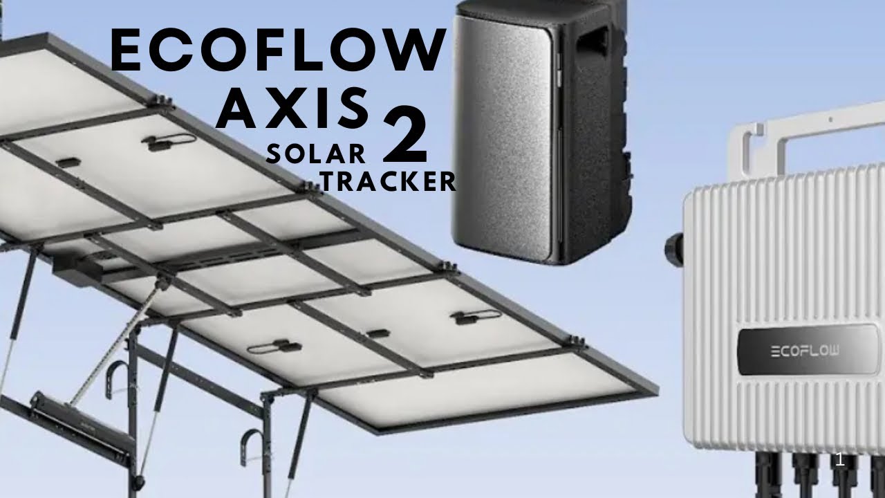 2 Modul Tracker 😲 EcoFlow Single Axis Solar Tracker 2 🌞💪🏻