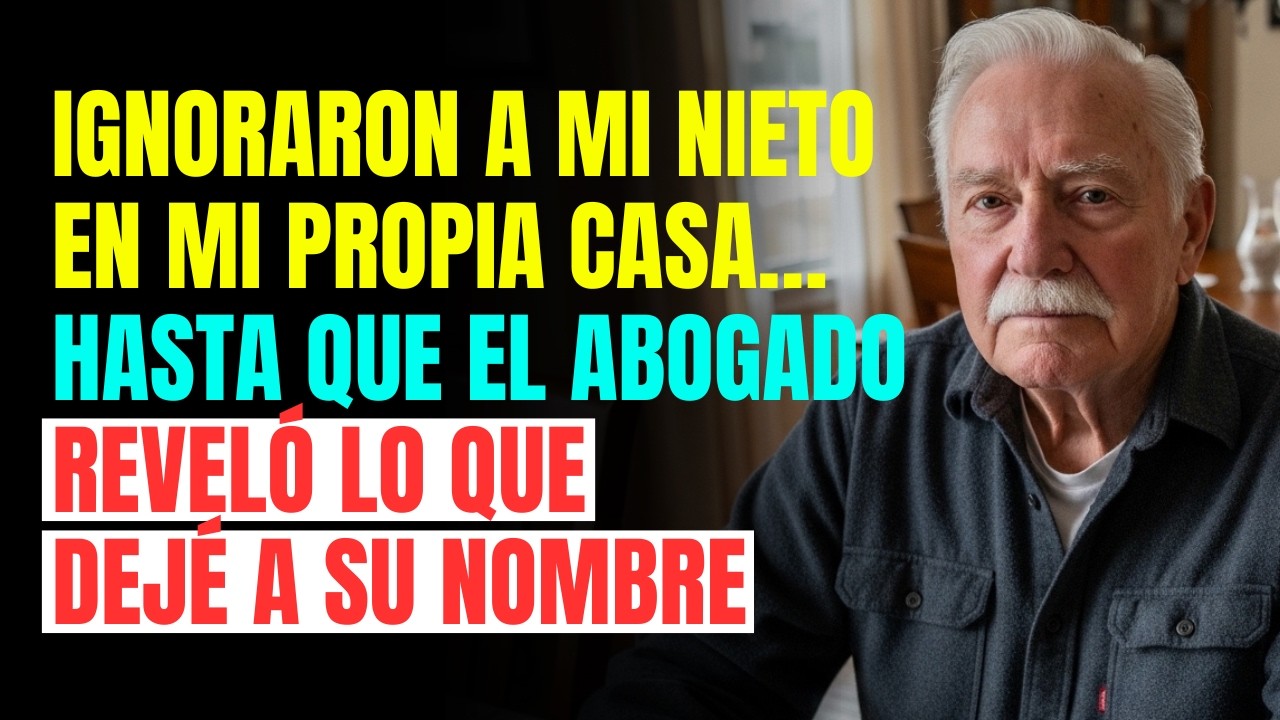 Ignoraron A Mi Nieto En Mi Propia Casa… Hasta Que El Abogado Reveló Lo Que Dejé A Su Nombre