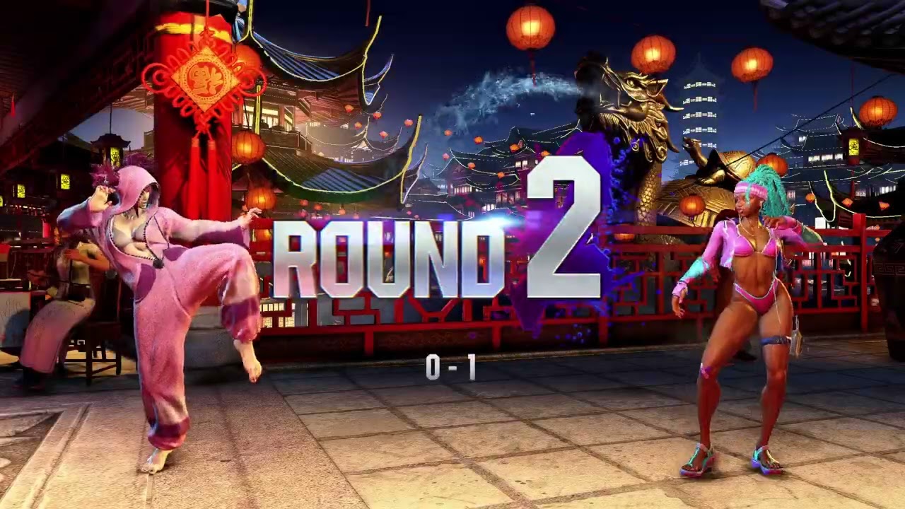 Fraz Juri Locked In Versus Kim (SF6 Casuals)