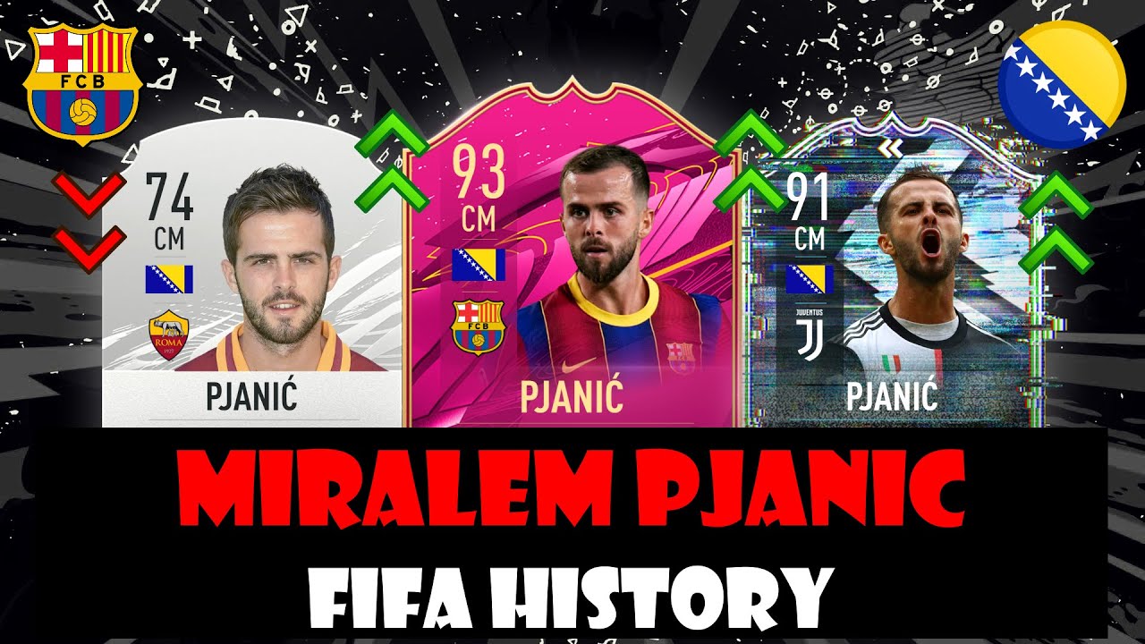 MIRALEM PJANIC | FIFA ULTIMATE TEAM HISTORY🔥😱 | FIFA 10 - FIFA 22