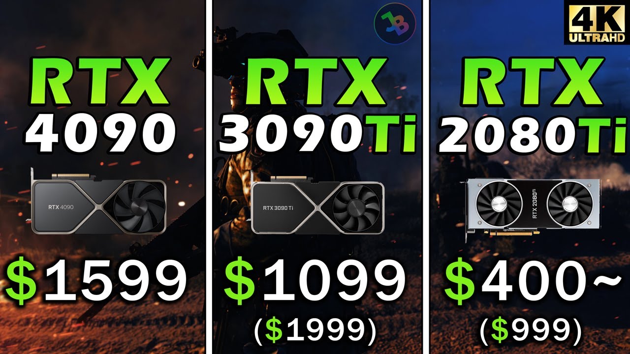 RTX 4090 vs RTX 3090 Ti vs RTX 2080 Ti | REAL Test in 15 Games 4K | Rasterization, Ray Tracing, DLSS