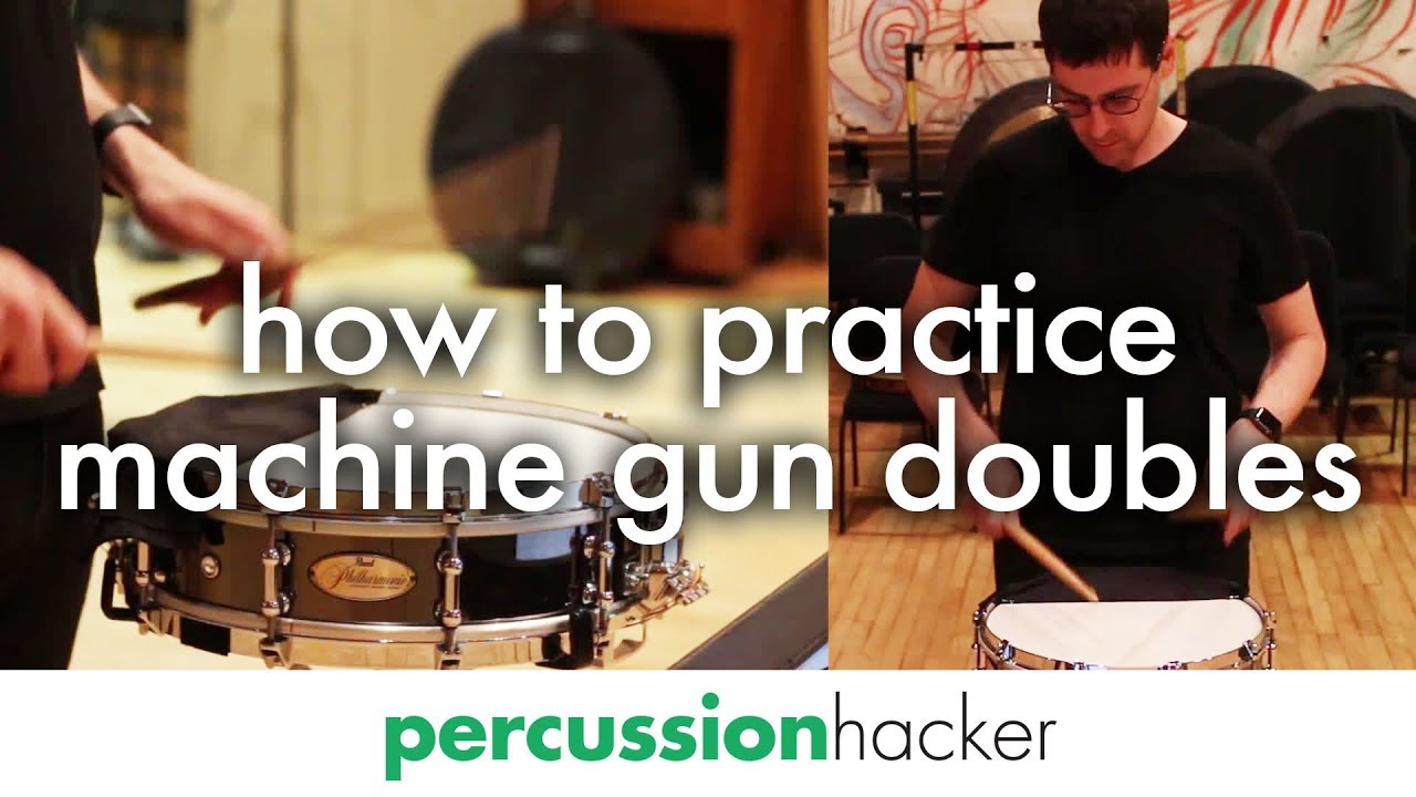 4 steps to build machine gun doubles