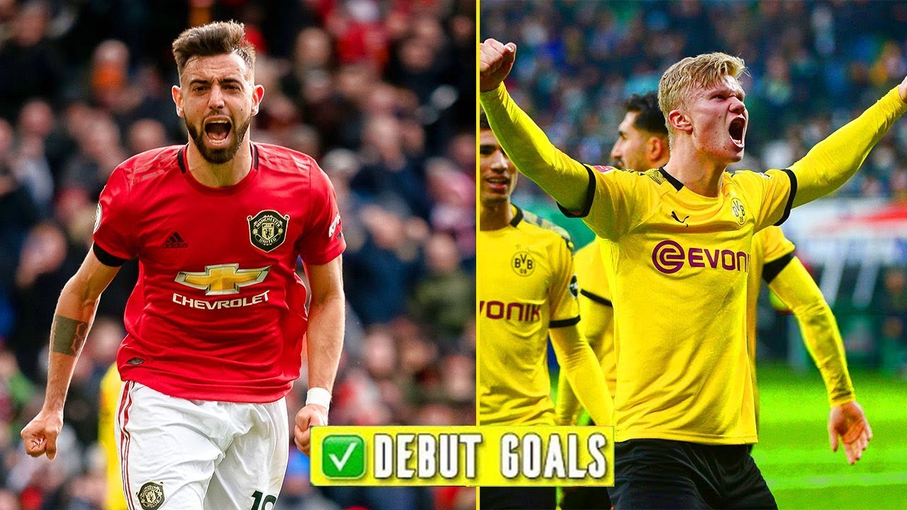 Os primeiros golos DOS CRAQUES na suas NOVAS EQUIPAS !! Bruno Fernandes , Haaland