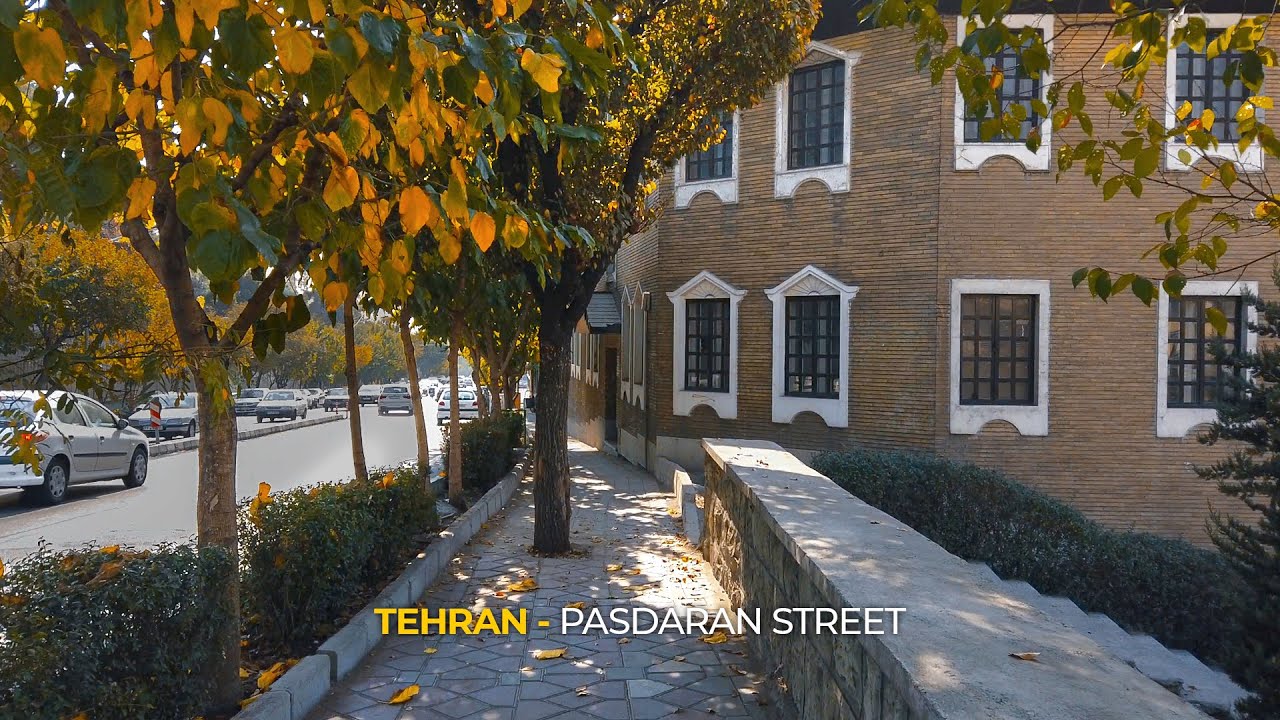TEHRAN 2020 - Walking on Pasdaran Street (Part 1) / تهران - خیابان پاسداران