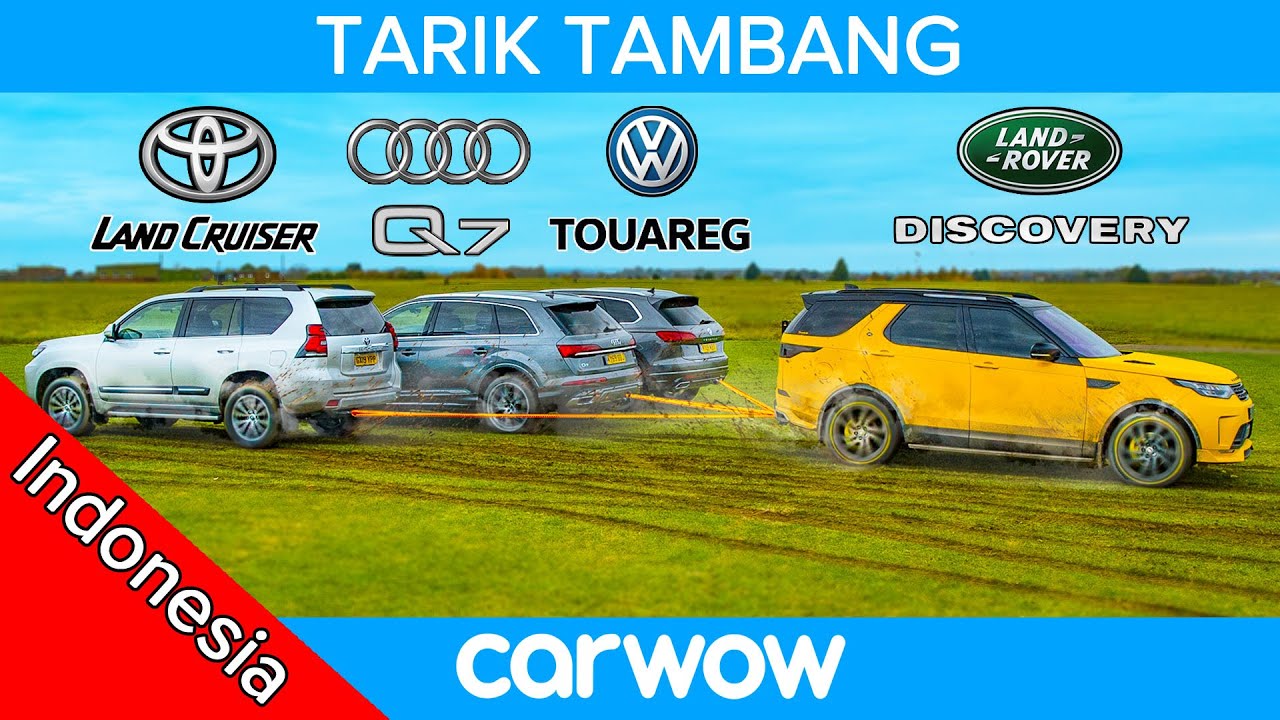 Toyota Land Cruiser, Audi Q7 & VW Touareg vs Land Rover: TARIK TAMBANG!