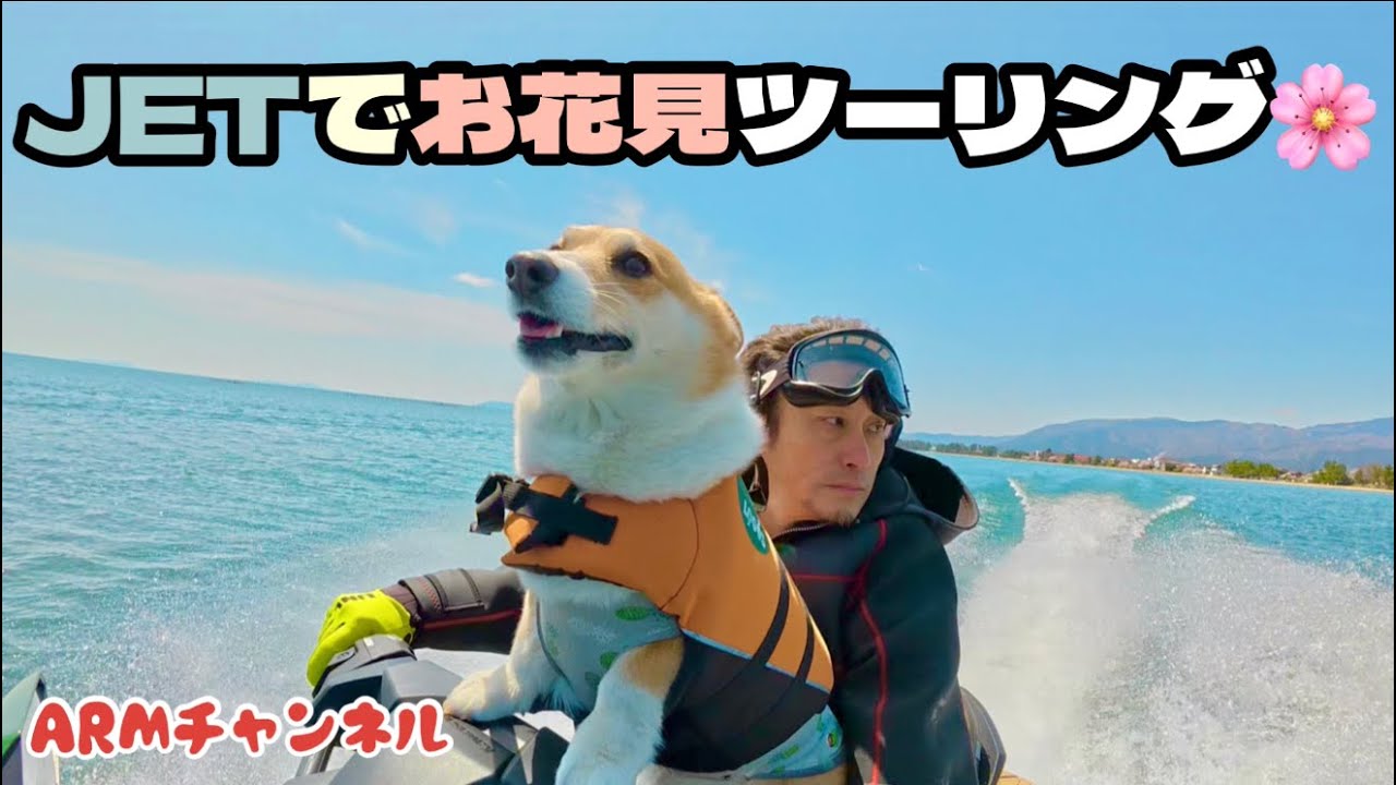 【JETSKI】ジェットスキーで行くお花見ツーリング【ジェットスキー】