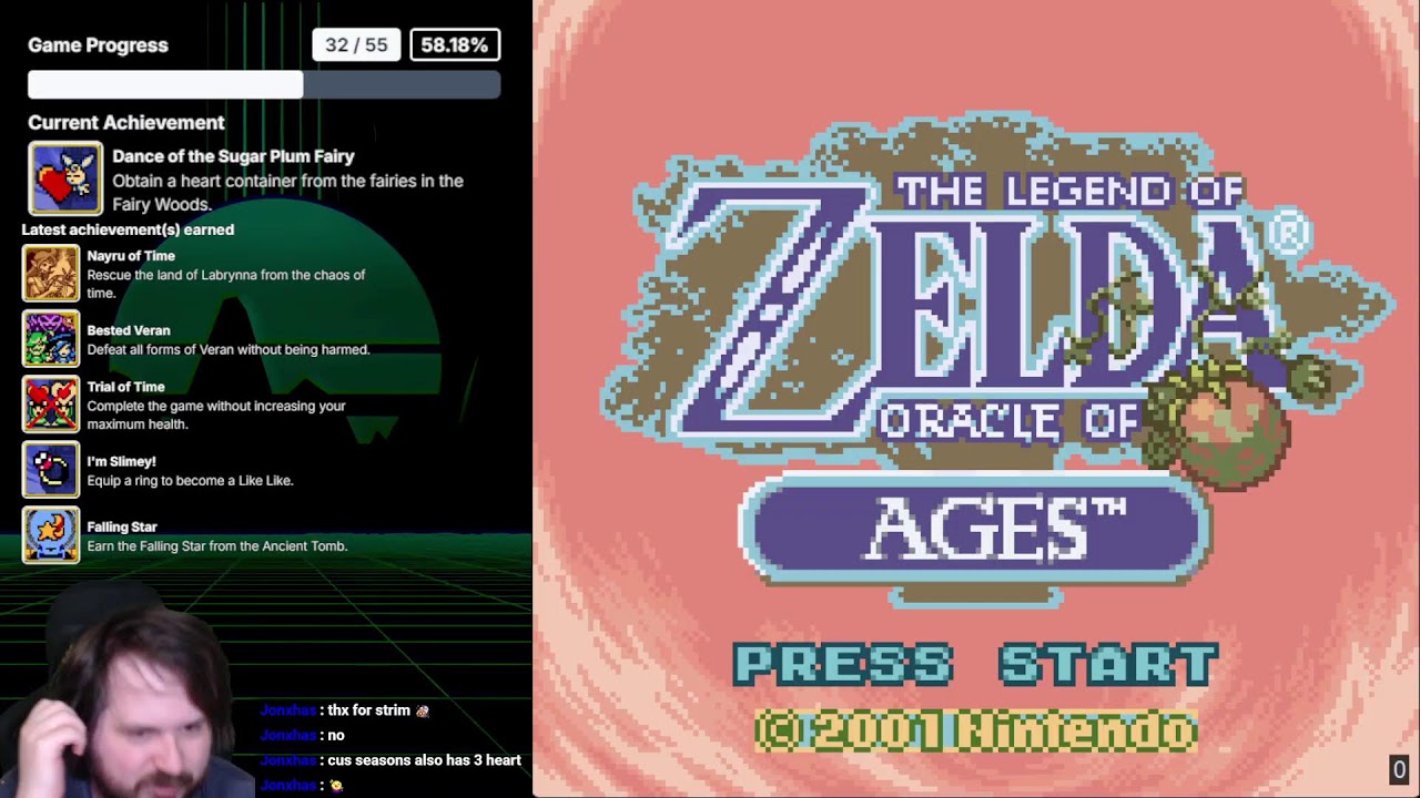 Chill Oracle of Ages Cheevos