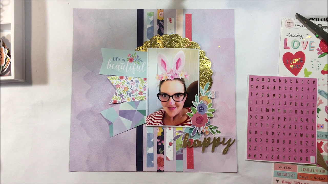 Kitaholic Kits - 12x12 Layout with Louise