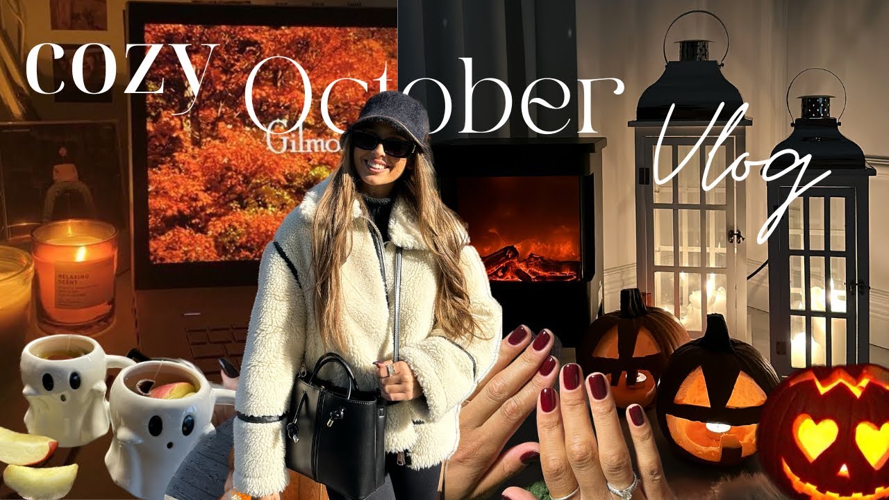 Jesienny Vlog🕯️🍂 Wycinamy dynie, szukam dekoracji, jedziemy na farmę dyniową, piękę ciasto