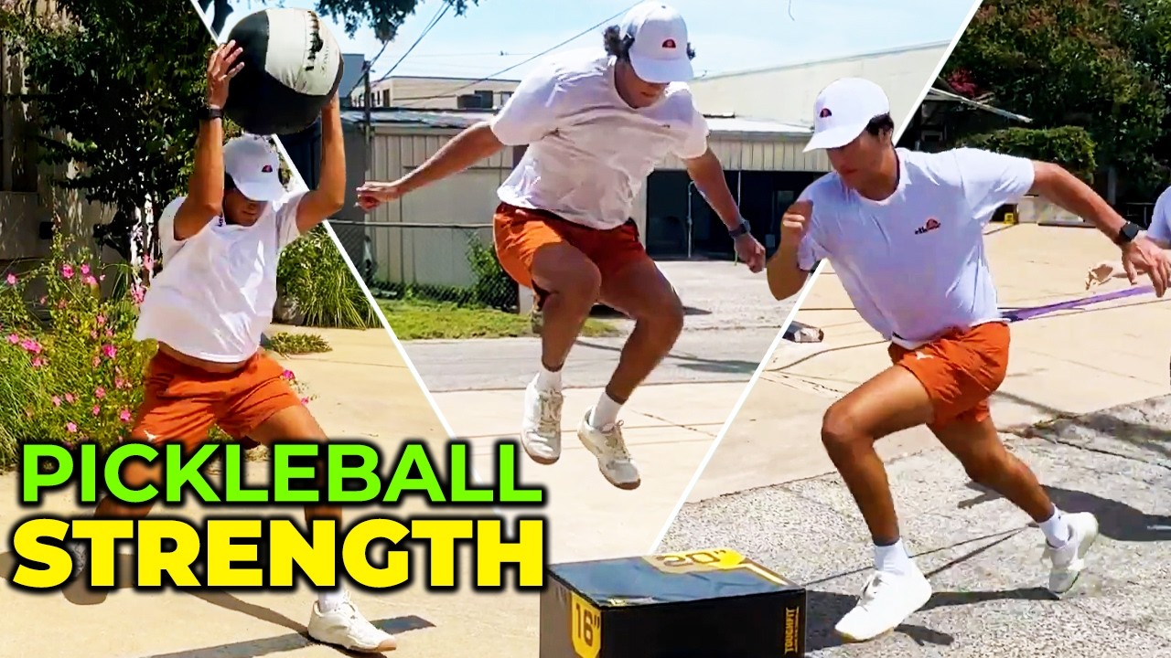 Тренировка Pro Pickleball для большей силы и меньшего количества травм