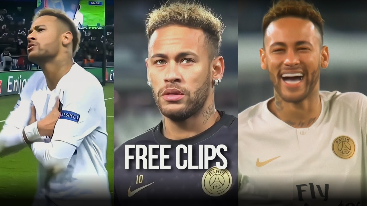 NEYMAR JR PSG FREE CLIPS | 4K  | NO WATERMARK