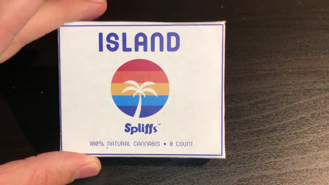 ISLAND SPLIFF *PREROLLS WEEDVIEW!!!! (8 COUNT OF CANNABIS CIGARETTES)
