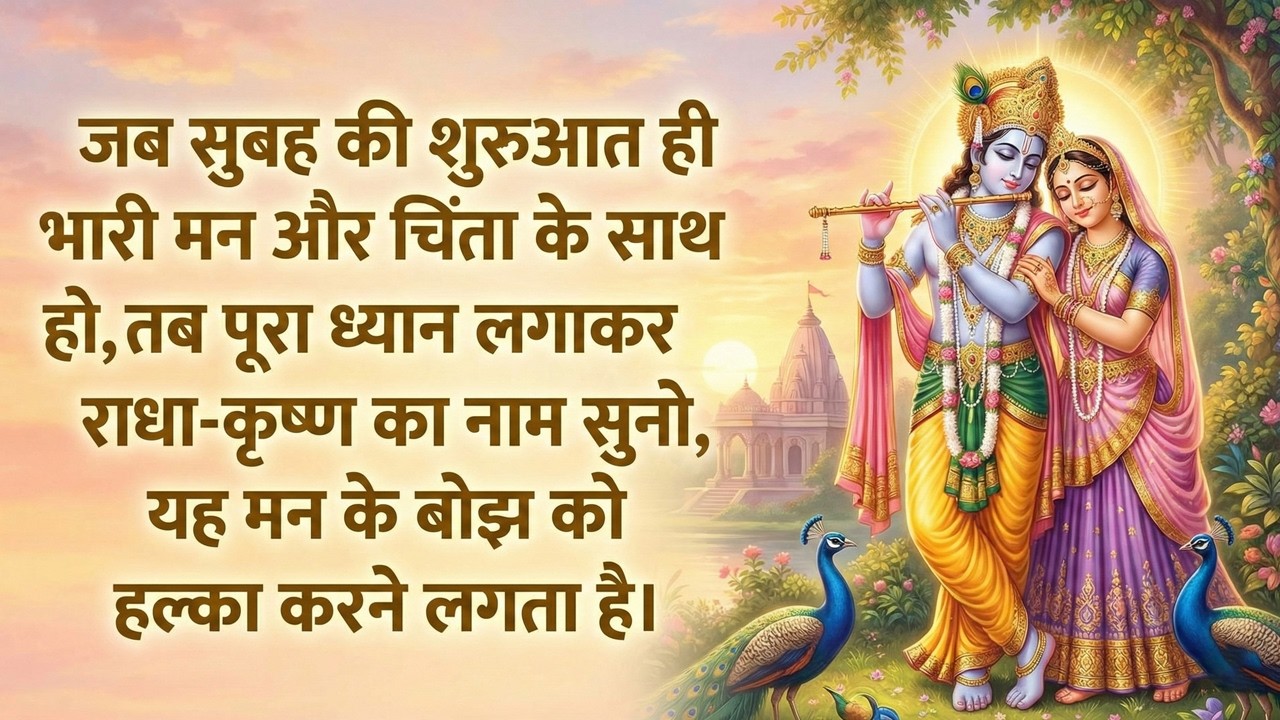 Soulful Radha Krishna Morning Bhajans 2025 | Divine Krishna Bhakti Songs | Peaceful Morning Bhajan