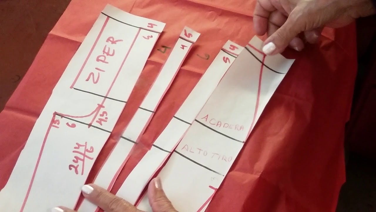 DIY-Pantalón de paletón, pliegue o tablón. Lección #71