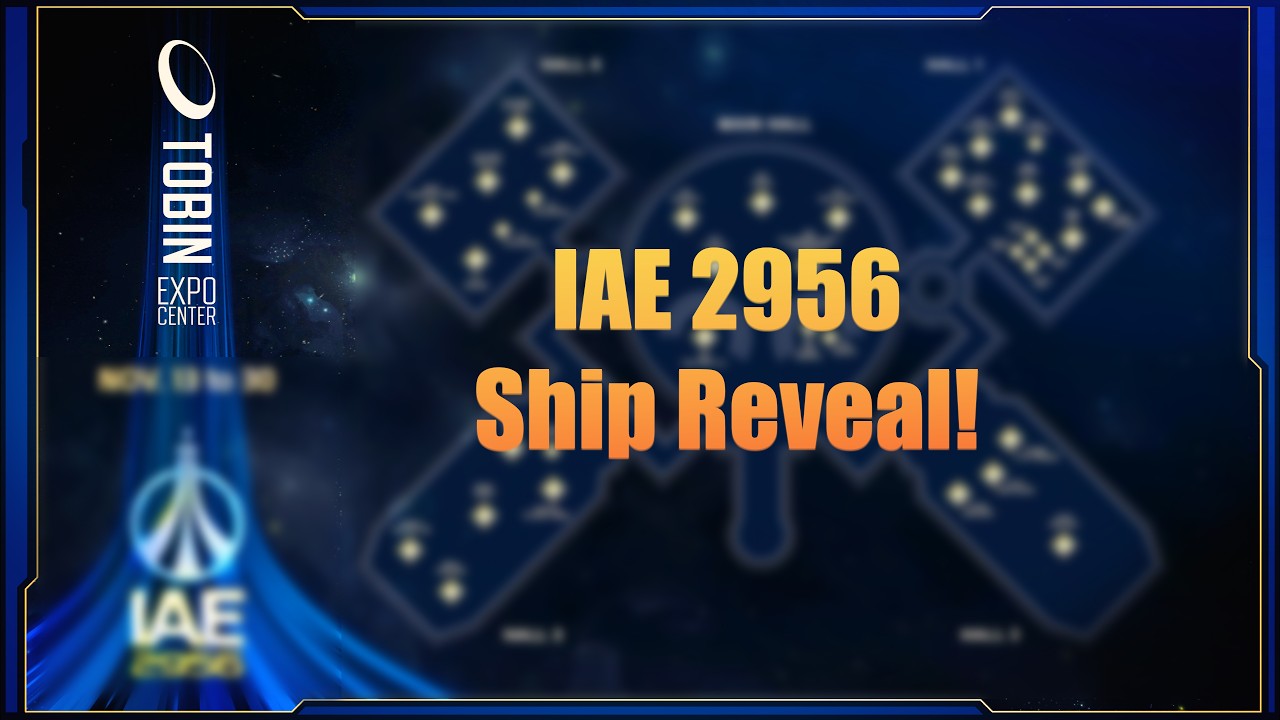 Star Citizen - IAE 2956 New Ships Revealed - Liberator, Galaxy, and More!