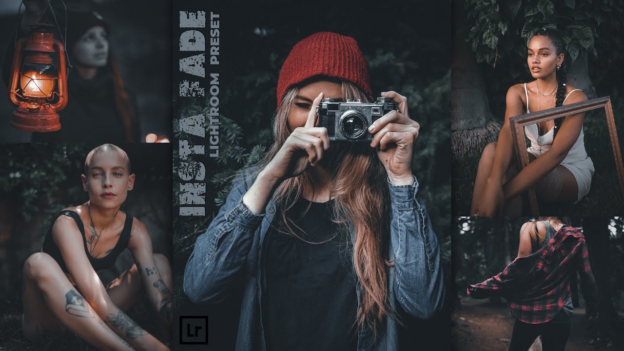 Insta Fade preset - Lightroom presets | faded presets | moody lightroom presets | dark and moody